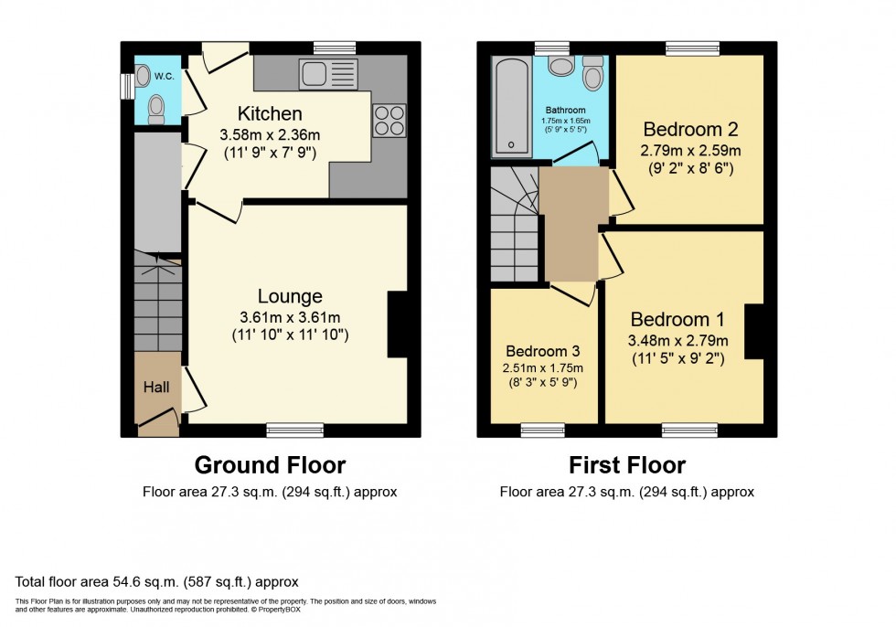 Floorplan for Parkgate Road, Holbroooks, Coventry