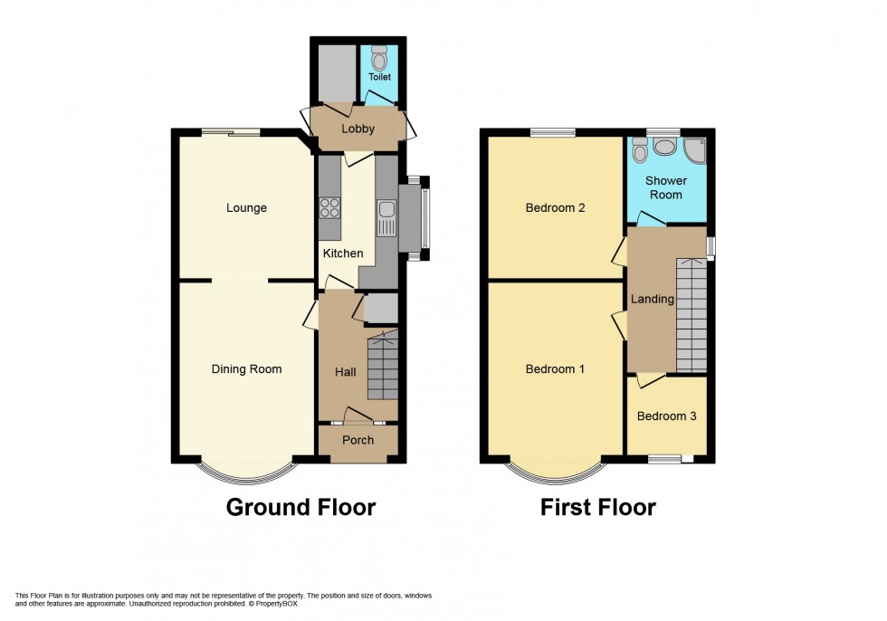 Floorplan for Glenborne Road, Leicester