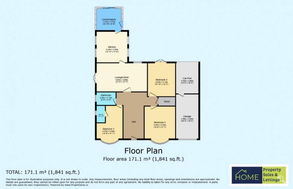 Floorplan for Barkby Thorpe Lane, Thurmaston