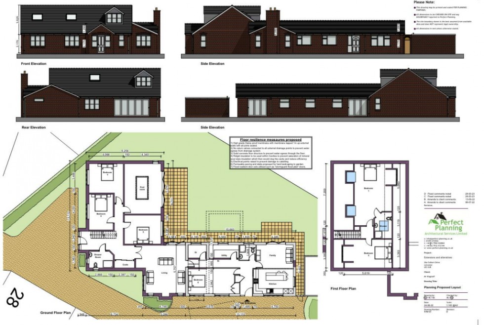 Floorplan for 26A, Colbert Drive, Braunstone Town, Leicestershire, LE3 2JB