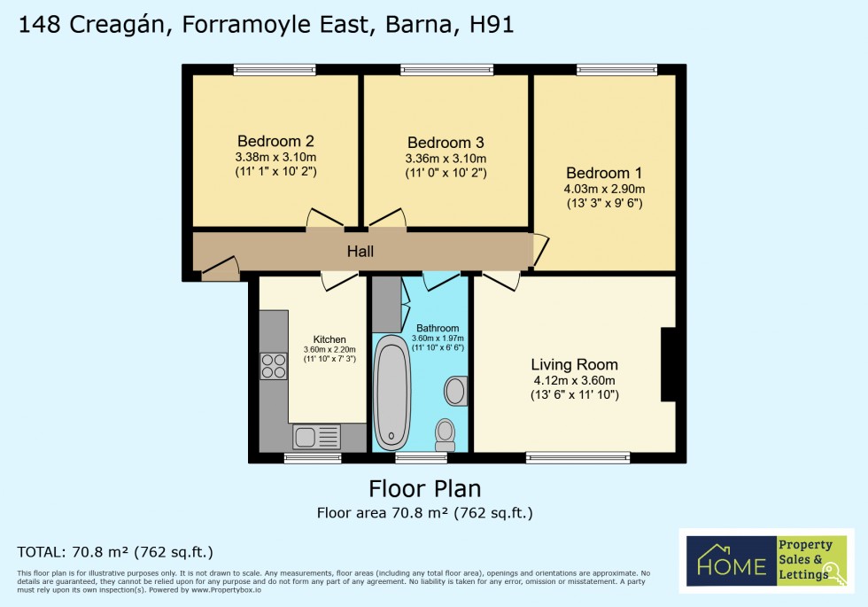 Floorplan for Flat 12, Padstow House, Three Colt Street, London