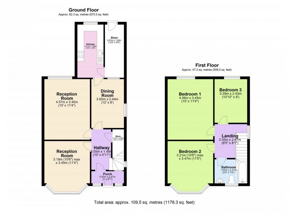 Floorplan for Main Street, Evington, Leicester, Leicestershire