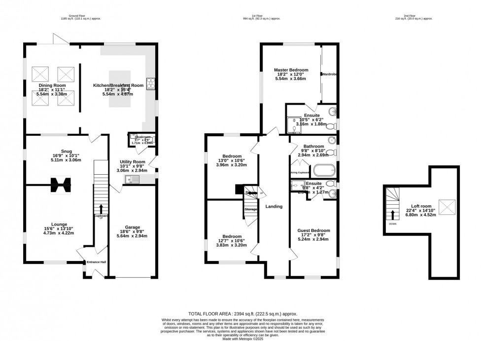 Floorplan for Dovecote, High Street, Walton, Lutterworth, Leicestershire