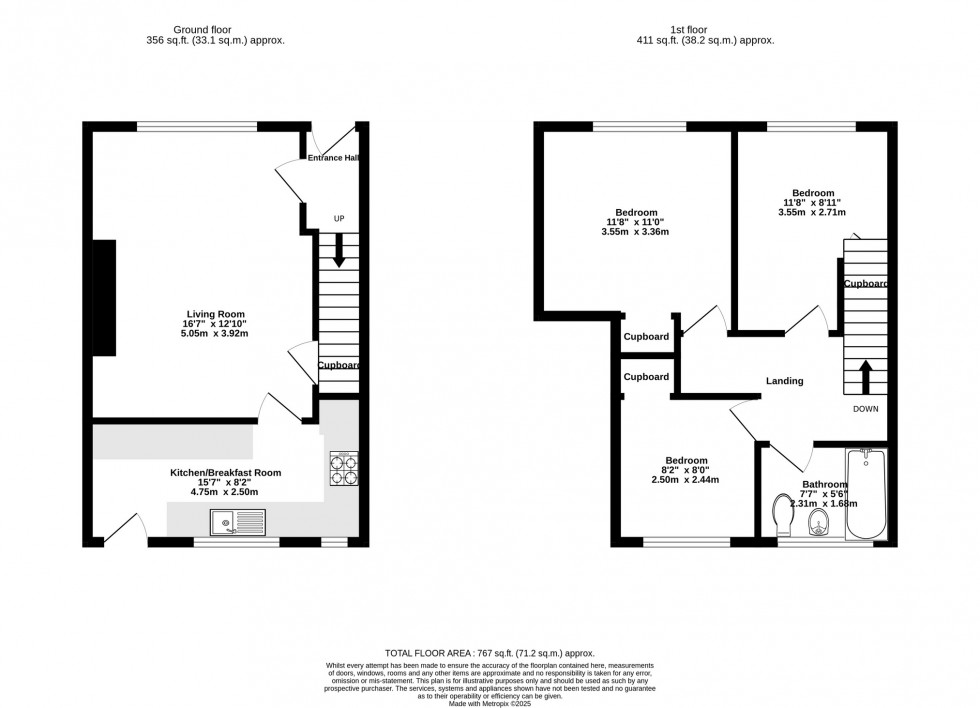 Floorplan for Tadcaster Avenue, Leicester